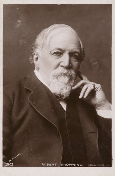 Robert Browning (1812-1889), English poet and playwright by English Photographer